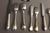 A 130-piece silver-plated flatware set in the Pompadour pattern by Christofle. All pieces are stamped "Christofle". It...