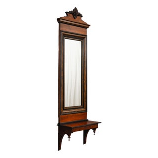 Antique Gründerzeit Wall Mirror, 1800s For Sale