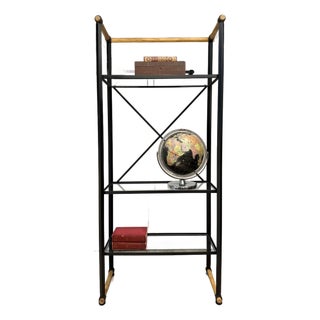 Architectural Modern Étagère Attributed to Cleo Baldon for Terra With Hardwood Accents For Sale