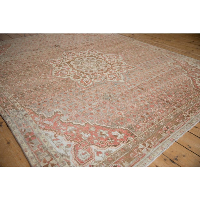 Traditional Vintage Distressed Malayer Carpet - 6'11' x 8'4" For Sale - Image 3 of 11
