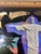Antique Brazilian Butterfly Wing Tray, Christ the Redeemer, Rio De Janeiro For Sale - Image 4 of 8