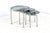 1970s Italian Round Chrome Nesting Tables with Smoked Glass, Set of 3 For Sale - Image 5 of 16