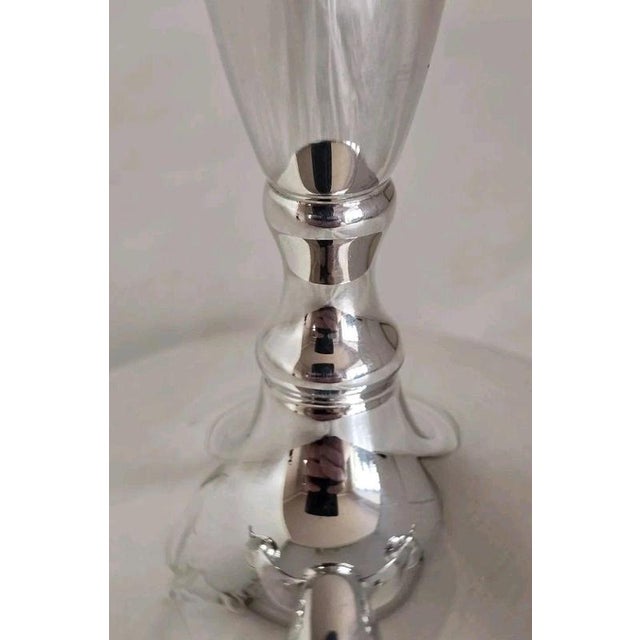 Sterling Silver Candelabra from Barker Ellis & Co, Birmingham, 1988 For Sale - Image 10 of 18