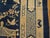 Great Navy Blue Ground Color With Beige Butterfly in a Chinoiserie Pattern Antique Chinese Peking Rug For Sale In New York - Image 6 of 7