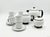 Art Deco Tea Service from Seltmann Weiden Bavaria, 1930s, Set of 18 For Sale - Image 3 of 6