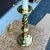 Vintage Bombay Solid Brass Double Socket Table or Desk Lamp For Sale - Image 9 of 11