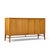 Brown Paul McCobb for Calvin Mid Century Walnut and Brass Room Divider Credenza With Hutch For Sale - Image 8 of 15
