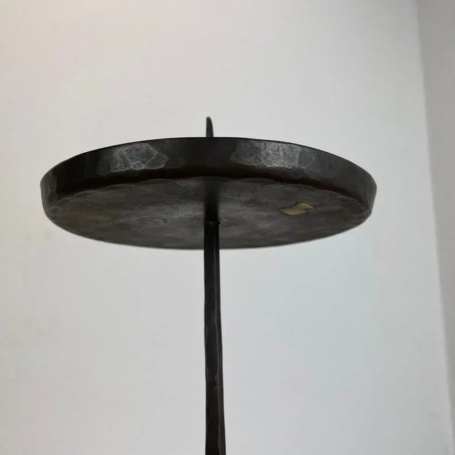 Large Brutalist Bronze Candleholder from Manfred Bergmeister, 1970s For Sale - Image 13 of 18