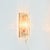 1970s Mid-Century Modern Scandinavian Glass and Brass Sconce by Carl Fagerlund for Orrefors, Sweden, 1960s For Sale - Image 5 of 11