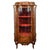 19th Century French Walnut & Ormolu Mounted Vitrine Cabinet, 1880s For Sale - Image 12 of 12