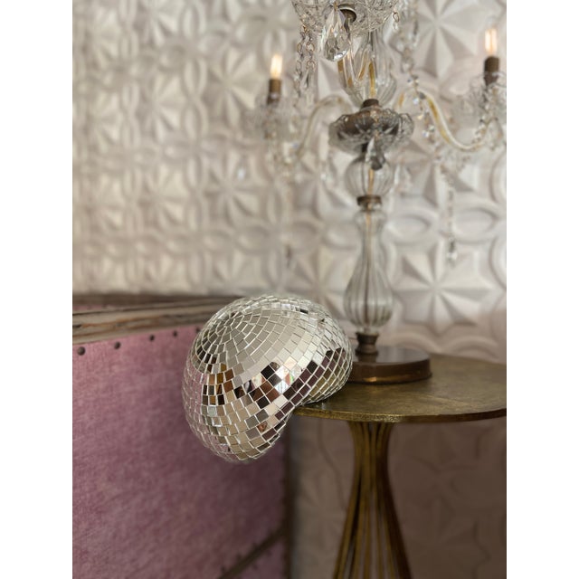 Contemporary Pop Art Melted Disco Ball Glass Mosaic Sculpture For Sale - Image 10 of 12