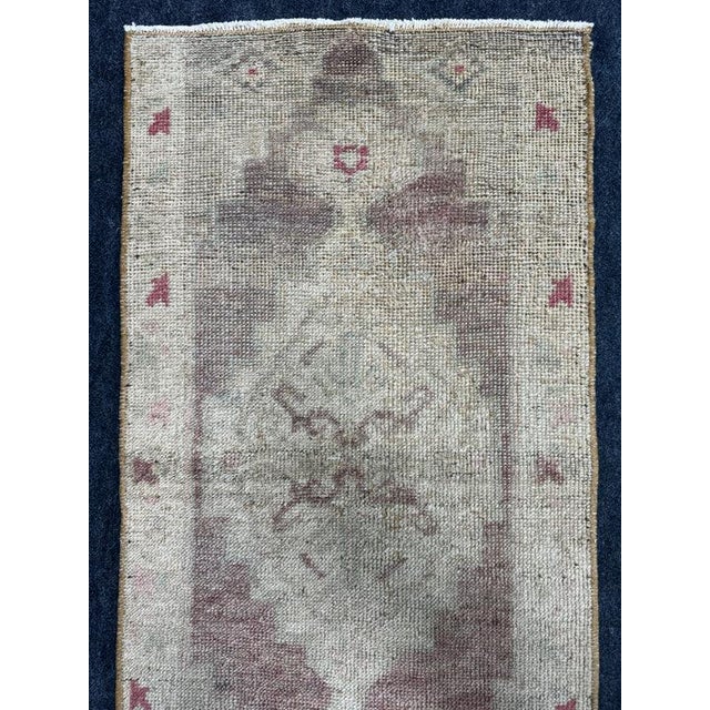 Turkish Yastik Rug 1'8" x 3' For Sale - Image 4 of 5