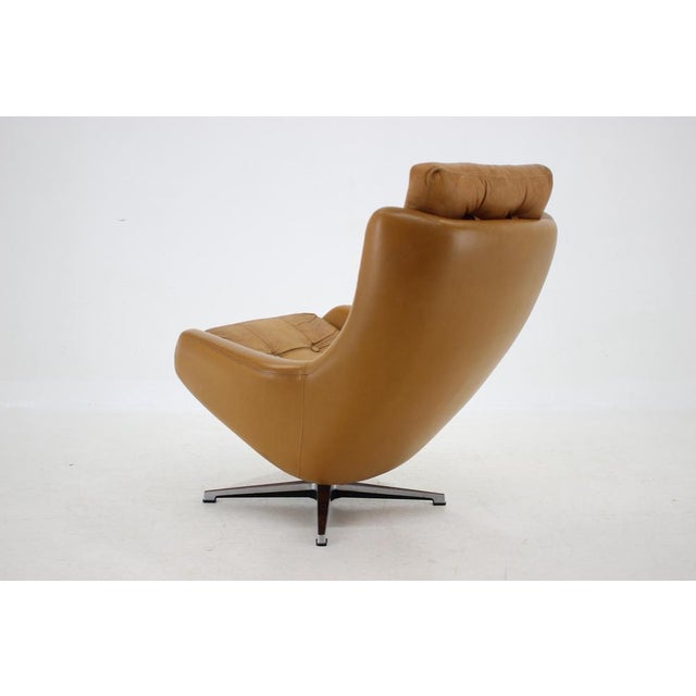 Leather Adjustable Armchair from Peem, Finland, 1970s For Sale - Image 9 of 18