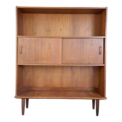Mid-Century Bookcase in Teak from Clausen & Son Denmark, 1960s For Sale