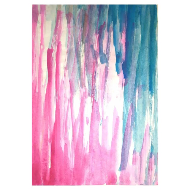 Contempologyc, Sweet Beauty, Original Tempera on Paper, 2020 For Sale