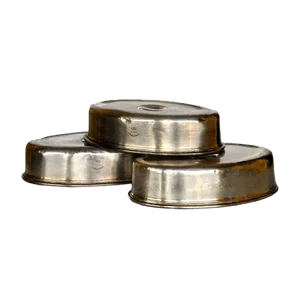 Silver Alpacca Hotel Dish Covers from Broggi Milano, 1930s, Set of 3