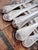 Silver Antique Silver Plated Flatware Service From Grand Hotel Ligure in Turin Italy - Set of 30 For Sale - Image 8 of 11
