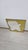 Glass Mirror with Shaped Yellow Decoration, 1990s For Sale - Image 7 of 7