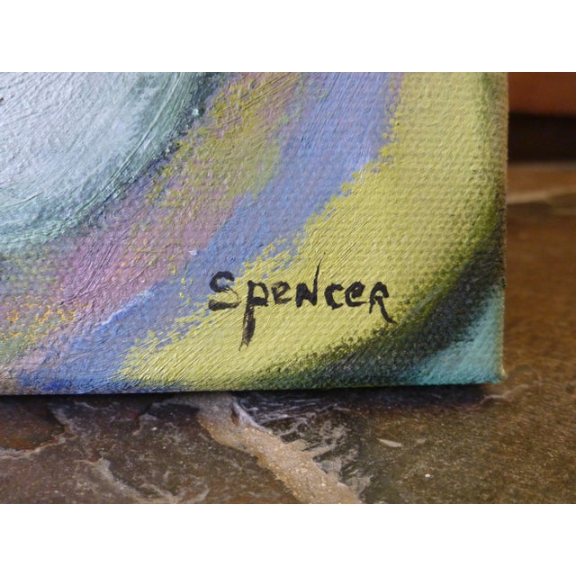 2020s "Perch" Contemporary Expressionistic Oil and Acrylic Painting by Scott Spencer For Sale - Image 5 of 5