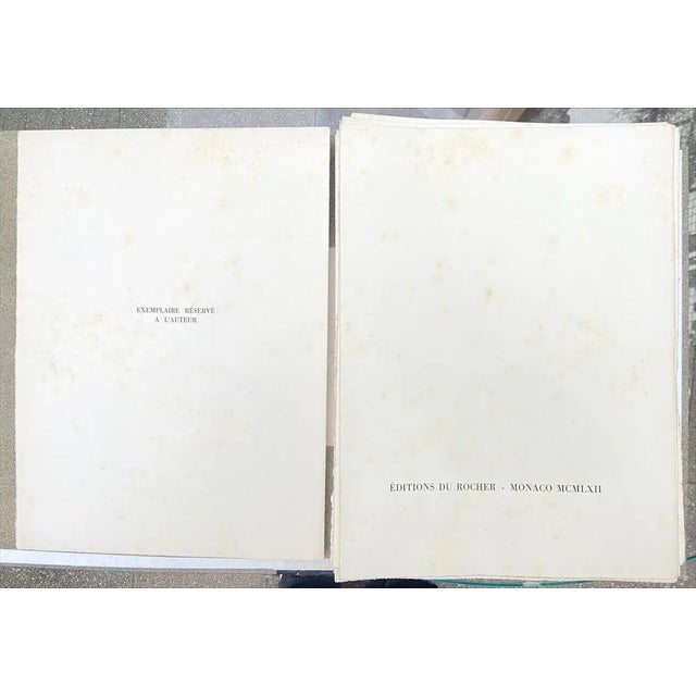 1960s Portfolio "Picasso from 1916 to 1961" - Jean Cocteau and Pablo Picasso - 1962 1962 For Sale - Image 5 of 10