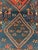 Textile Antique Runner Protective Animals Wild Blues & Rusty Persimmon Rug 3.2 x 10.7 For Sale - Image 7 of 13