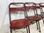 Metal Military Folding Chairs, Europe, 1940s, Set of 4 For Sale - Image 7 of 18