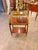 1940s French Louis XVI Style Mahogany & Gilt Bronze Two-Tier Serving Table With Tray For Sale In Orlando - Image 6 of 8
