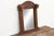 Dark Walnut Finish Tribal Carved Mirror For Sale In Los Angeles - Image 6 of 7