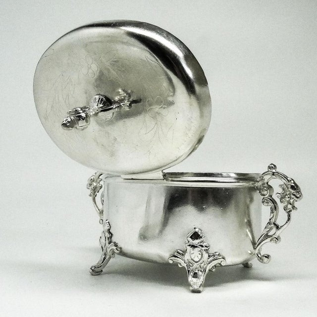 Polish Biedermeier Sugar Bowl from Bauminger, 1890s For Sale - Image 3 of 15