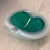 Mid-Century Modern Vintage Murano Teal Cased in White Opaline Art Glass Bowl Attributed to Seguso For Sale - Image 3 of 6