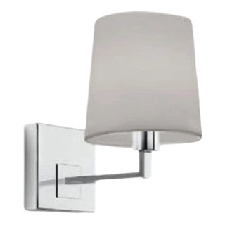 Polished Chrome Bathroom Wall Light For Sale