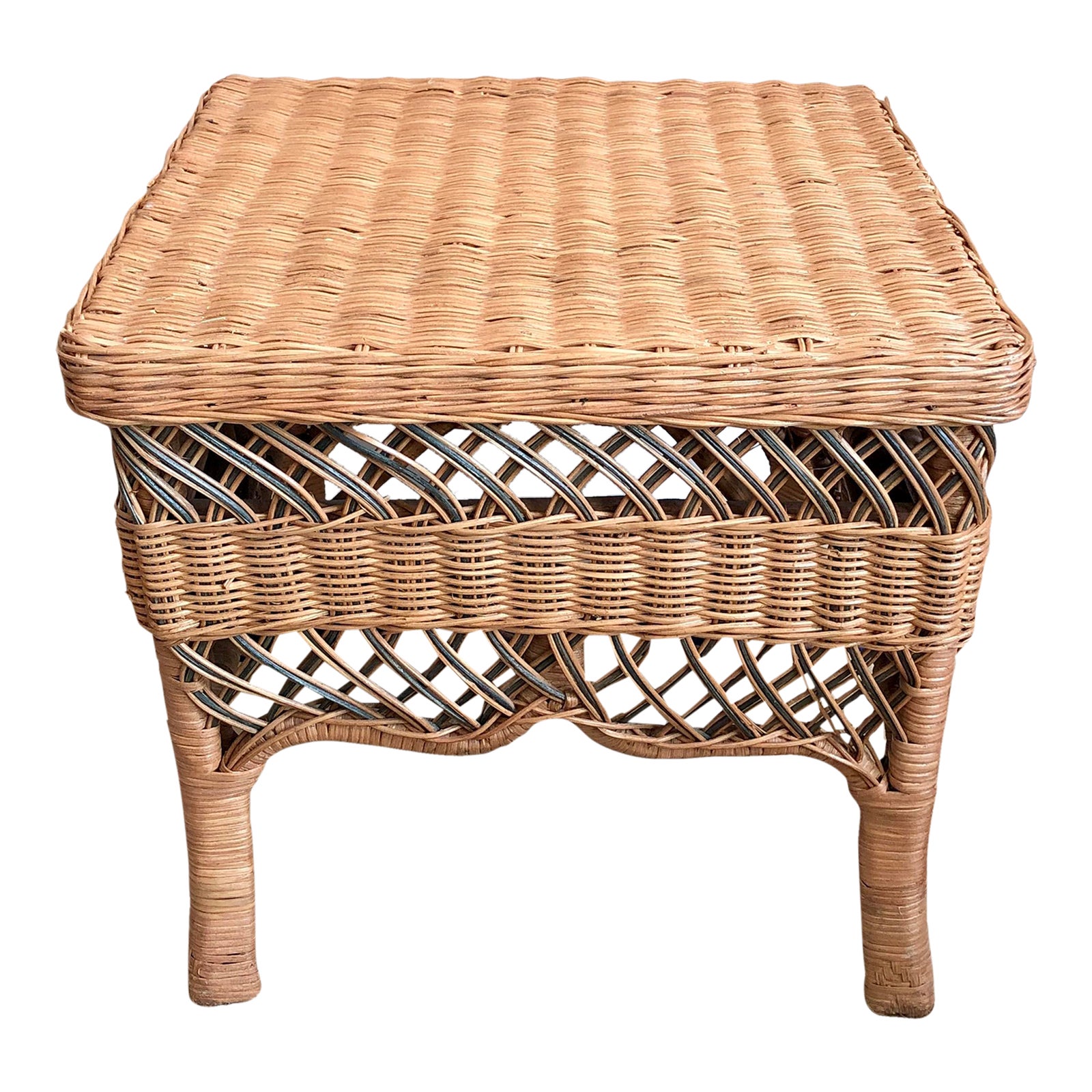 Exploring the History and Craftsmanship of Antique Wicker Footstools