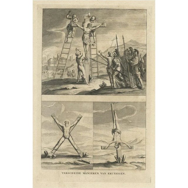 Various Ways of Crucifixion, 1731, Paper For Sale - Image 6 of 6