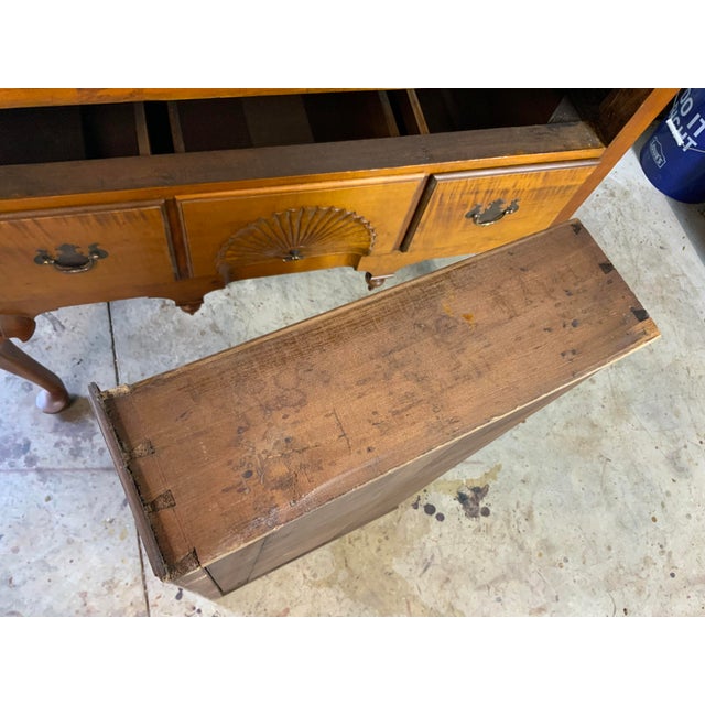 Early 20th Century Curly Maple Highboy For Sale - Image 10 of 17