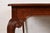 Baker Furniture Stately Homes Chippendale Burled Walnut Extension Dining Table, Newly Refinished For Sale - Image 9 of 14
