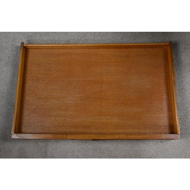 20th Century Walnut Desk from Henry Geneste, 1920s For Sale - Image 12 of 18