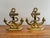 Solid Cast Brass Nautical Anchor Bookends For Sale - Image 6 of 6