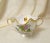 White 1980s Herend Queen Victoria Green 220 Vbo Double Spouted Sauce Gravy Boat Hungarian Porcelain For Sale - Image 8 of 13