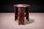 Brazilian Mid-Century Three Legged Round Stool in Hardwood, Cimo For Sale - Image 9 of 11