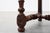 Louis XIII Walnut Stool with Carved Turned Stretchers and Upholstered Seat, France, 1600s For Sale - Image 6 of 12