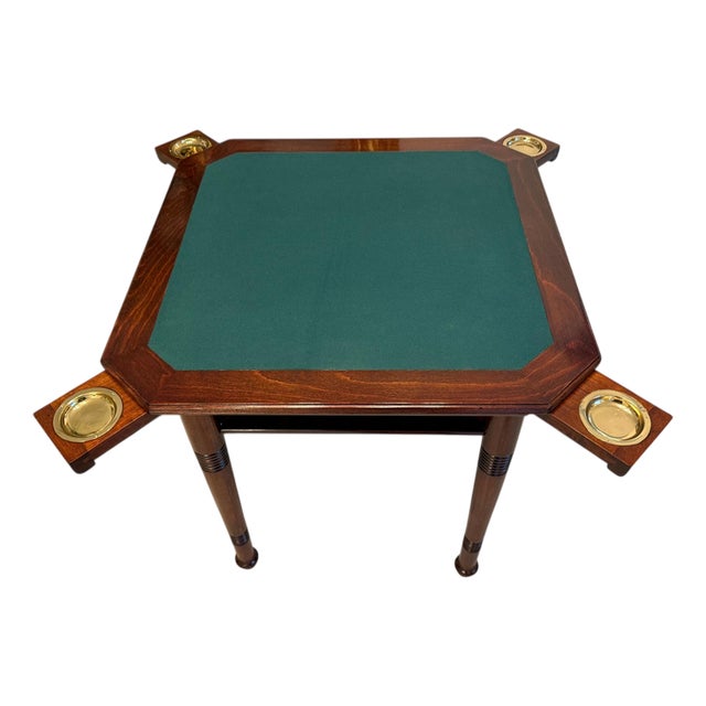 Antique Game Table in Mahogany from Thonet, 1890s For Sale