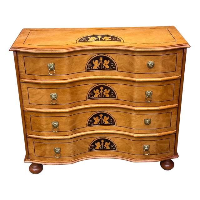 Vintage Chest of Drawers in Wood, 1960s For Sale