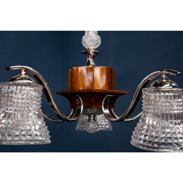 20th Century Pendant Lamp, Poland, 1950s For Sale - Image 6 of 9