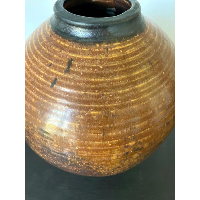 Ceramic Moon Jar Vase by Otto Heino For Sale - Image 9 of 13