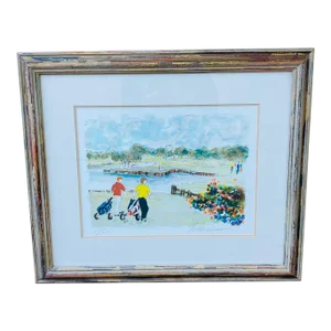 Late 20th Century Urbain Huchet Lithograph
