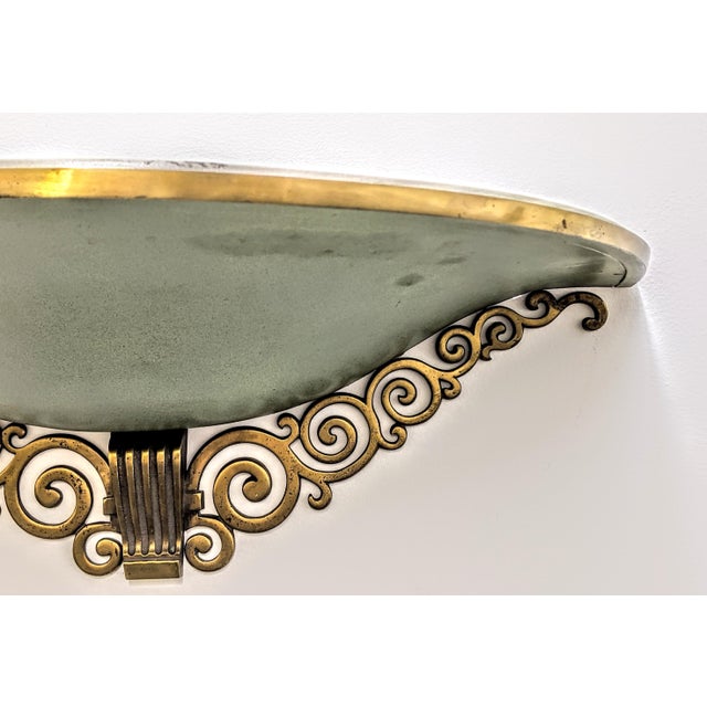 French Art Deco Wall Sconces - a Pair For Sale - Image 4 of 6