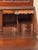 Brown Early George III Mahogany Bureau Bookcase With Carved Swan Neck Pediment For Sale - Image 8 of 17
