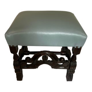 Antique Kittinger Style Foot Stool Bench For Sale