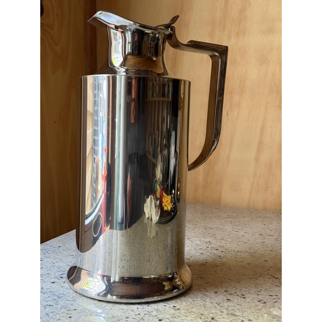 Large Vintage Stainless Steel Pitcher, 1989 For Sale - Image 12 of 15