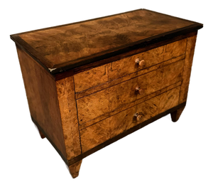 Miniature Directoire Style Apprentice Chest of Drawers, Circa 1837